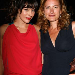 Milla Jovovich and Zoe R. Cassavetes