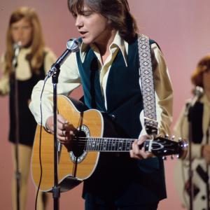 Still of David Cassidy and Suzanne Crough in The Partridge Family 1970