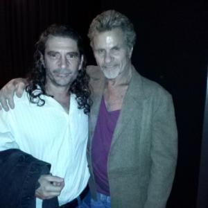 With Marty Kove at the screening of SNAPSHOT. Directed by Eric Etibari and starring Angela Gots. April 2015.
