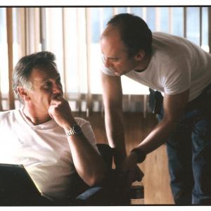 Talking with John Mathieson our D.P. during KPAX shoot