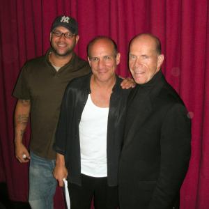 With Director/Writer Dave Rodriguez and the great Paul Ben-Victor after the reading of Dave's LAST I HEARD in Los Angeles.