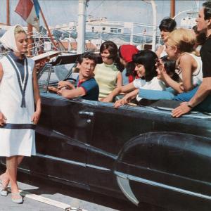 Still of Daniel Cauchy and Patrice Laffont in The Troops of St Tropez 1964