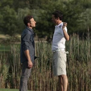 Still of Tom Cavanagh and Mark Feuerstein in Royal Pains (2009)