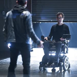 Still of Tom Cavanagh and Greg Finley in The Flash (2014)