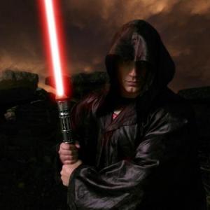 Director Zack Snyder tweeted this photo of Henry Cavill as Super Jedi with a lightsaber.
