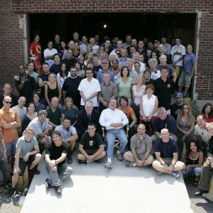 Cast and crew of The devil wrap August 23 2006