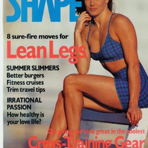 Shape Magazine cover with LaReine Chabut