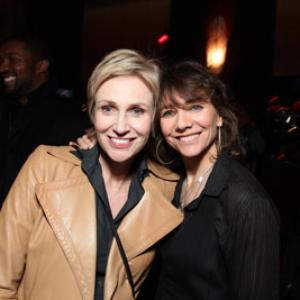 Ilene Chaiken and Jane Lynch at event of The L Word 2004