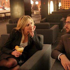 Still of Ryan Reynolds and Sarah Chalke in Chaos Theory 2008