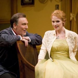 Patrick Page and Erin Chambers in The Pleasure of His Company at The Old Globe Theater 2008