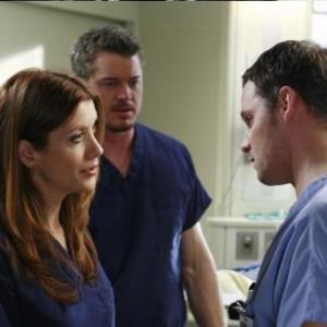 Still of Kate Walsh Justin Chambers and Eric Dane in Grei anatomija 2005
