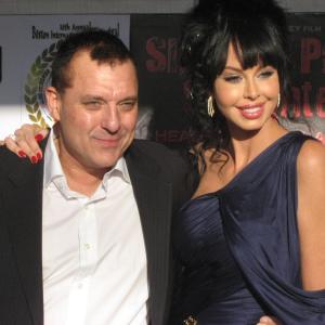 Tom Sizemore and Rebekah Chaney at Boston Festival