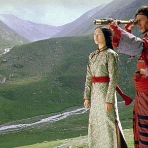 Still of Chen Chang and Ziyi Zhang in Wo hu cang long (2000)