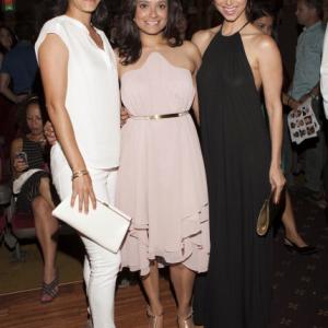 Actors Christina Chang, Judy Reyes and Roselyn Sanchez attend the Los Angeles Premiere of 'La Golda' at The Crest on June 21, 2014 in Los Angeles, California. (Photo by Michael Bezjian/WireImage)