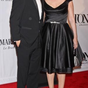 Will Chase and Debra Messing--2013 67th Annual Tony Awards