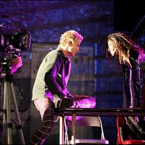 Will Chase and Renee Goldsberry in Rent: Filmed Live On Broadway