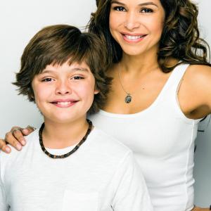 Annette M. Lesure with working actor and son, Preston Jude Lesure.