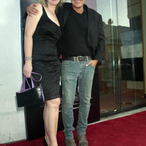 Producer Tatiana Chekhova and Tom Sizemore at the Premiere Screening of PRIVATE NUMBER in Beverly Hills