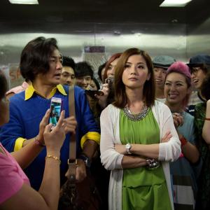 Still of Ekin Cheng and Charlene Choi in Wo lao gong m sheng xing 2012