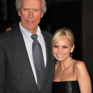 Clint Eastwood and Kristin Chenoweth