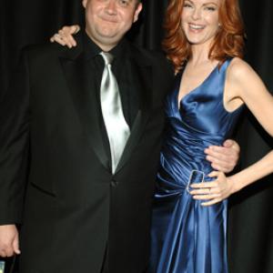 Marc Cherry and Marcia Cross