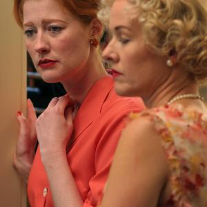 With Penelope Ann Miller in 'Saving Grace B. Jones'. Directed by Connie Stevens