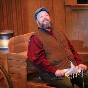 Christopher Chisholm as Tevye in Fiddler on the Roof