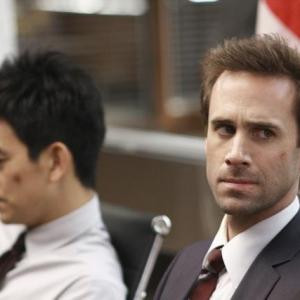 Still of Joseph Fiennes and John Cho in Zvilgsnis i ateiti White to Play 2009