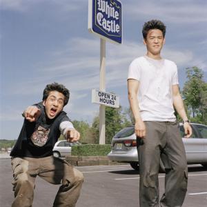 Still of John Cho and Kal Penn in Harold & Kumar Go to White Castle (2004)