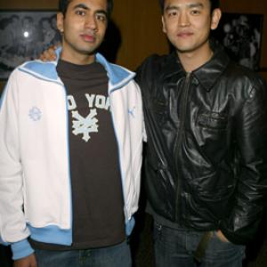 John Cho and Kal Penn at event of Harold amp Kumar Go to White Castle 2004