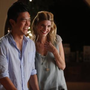 Still of John Cho and Lauren Benz Phillips in Go On The World Aint Over Til Its Over 2012
