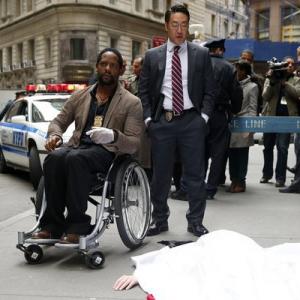 Still of Blair Underwood and Kenneth Choi in Ironside 2013