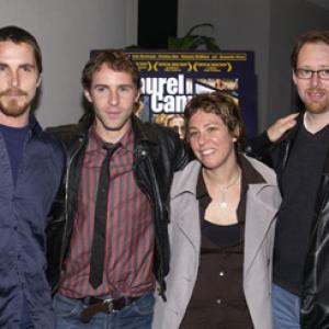 Christian Bale Alessandro Nivola and Lisa Cholodenko at event of Laurel Canyon 2002