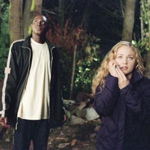 Still of Erika Christensen and Darius Miles in The Perfect Score (2004)