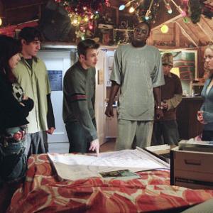 Still of Erika Christensen, Chris Evans, Scarlett Johansson, Bryan Greenberg, Darius Miles and Leonardo Nam in The Perfect Score (2004)