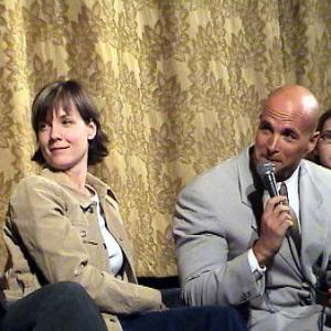 STORM 20th Anniversary Screening Q&A panel. Stacy Christensen and David Palffy. September 6, 2003