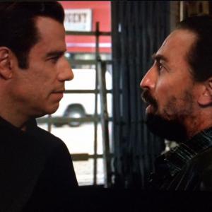 Be Cool The Hairy Russian squaring off against Chili Palmer John Travolta