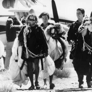 BoJesse Christopher as Grommet/LBJ (center right) with Keanu Reeves, Patrick Swayze, James LeGros & John Philbon in the 20th Century Fox classic feature film 'Point Break' directed by Academy Award winner Kathryn Bigelow.