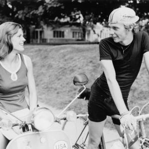 Still of Dennis Christopher and Robyn Douglass in Breaking Away 1979