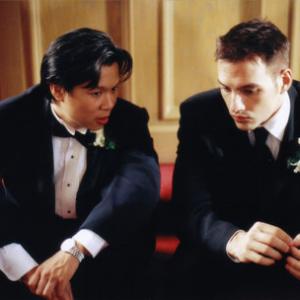 Tyler Christopher and Chi Muoi Lo in Catfish in Black Bean Sauce 1999