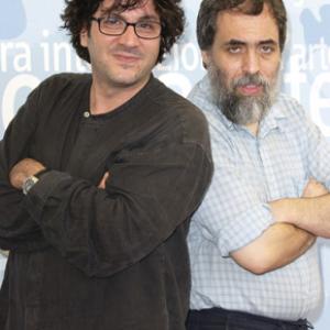 Daniele Cipr and Franco Maresco at event of Il ritorno di Cagliostro 2003