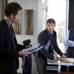 Still of Jason Clarke and Matt Lauria in The Chicago Code 2011