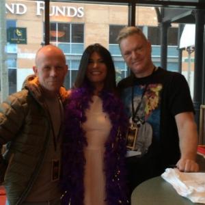 Erasure and muse Veronica Grey who is also a professional surfer and partial inspiration for their song Under the Wave