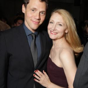 Patricia Clarkson and Will Gluck at event of Easy A 2010