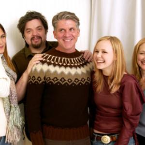 Oliver Platt, Katie Holmes, Patricia Clarkson, John S. Lyons and Alison Pill at event of Pieces of April (2003)