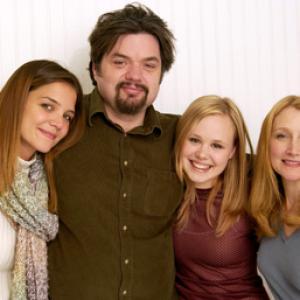 Oliver Platt, Katie Holmes, Patricia Clarkson and Alison Pill at event of Pieces of April (2003)