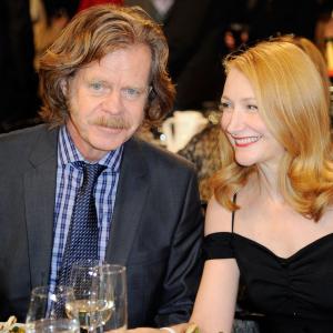 William H Macy and Patricia Clarkson