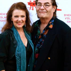 Catahoulas Pamela Clay and Bruce Bermudez on the Red Carpet of the IFS Film Fest in Beverly Hills