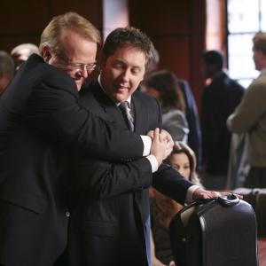 Still of James Spader and Christian Clemenson in Boston Legal 2004