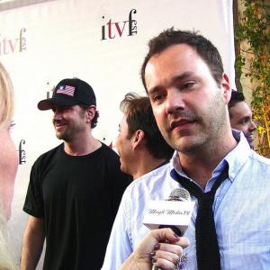 Actors Wilson Cleveland and Jamie Kennedy attend opening night of the Independent Television Festival.